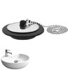 Universal Bath Plug Drain Stopper for Kitchen Sink Plug with