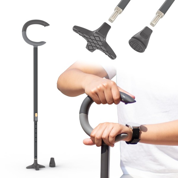 Michael Graves C Grip Walking Cane for Men and Women