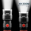 NEBO SLYDE+ 300 Lumen LED Flashlight & Red COB Work