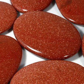 CrystalAge Roter Goldstein Palmstein