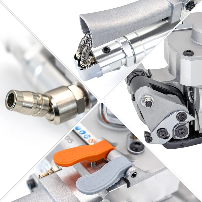 SDRTOP Pneumatic Strapping Tool A19, Banding Strapping Kit for 1/2