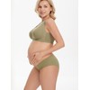 Angelhood 6 Pack Maternity Underwear Under Bump, Healthy Pregnancy Panties