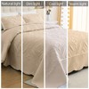 Cmfshape King Bedspread 106"x96",3 Piece King Quilt with 2 Shams,Lightweight