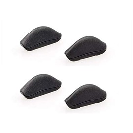 Black Nose Pads Buds Pieces for Oakley Crosslink Pro Switch Pitch Sweep Eye Glass Frames (Asian Fit)