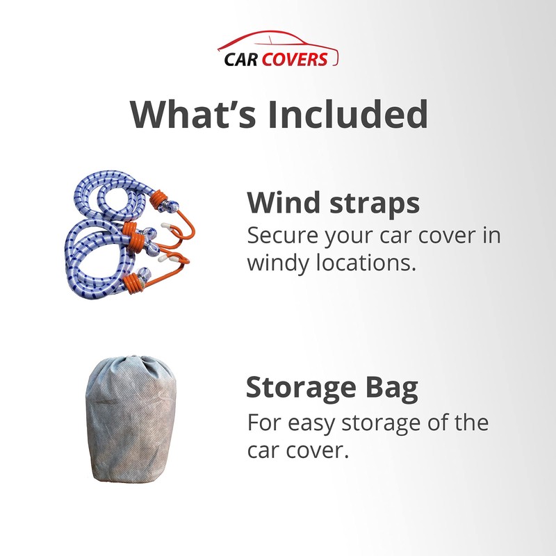 Car Covers Weatherproof Max Car Cover & Warranty Compatible with