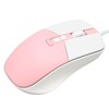 Wired Mouse Ergonomic Streamlined Cool RGB Optical Sensor Gaming Mechanical