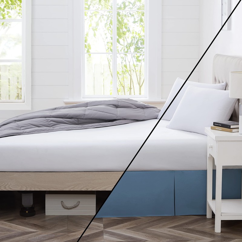 Southshore Fine Linens VILANO Springs Falda de cama plisada de