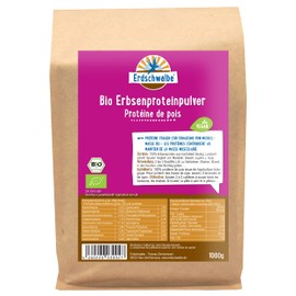 Erdschwalbe Organic Pea Protein Vegan & Gluten Eiweißpulver – 1 kg