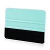 WRAPXPERT Felt Squeegee,10cm Vinyl Wrap Squeegee Tool,Teal Squeegee for Vinyl,Window