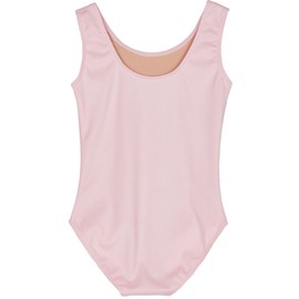 danswan Tank Sleeveless Leotards for Girls Toddler Kids Dance Ballet Gymnastic Bodysuit Outfit Leotard (13-14 Years, Ballet Pink)