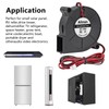 Alinan 4pcs 5015 50mm x 15mm 24V Dual Ball Brushless
