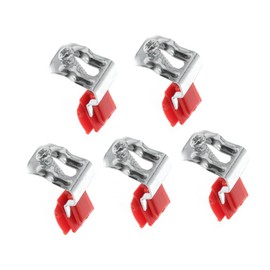 Operitacx 5Pcs Kitchen Sink Fixing Clamps Sink Mounting Clips for Easy Installation Durable Brackets for Undermount Sinks No Wall Damage Practical Accessories for Kitchen Use