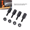 4Pcs Seat Lift Mount Kits 2 Inch Black Reliable Rugged