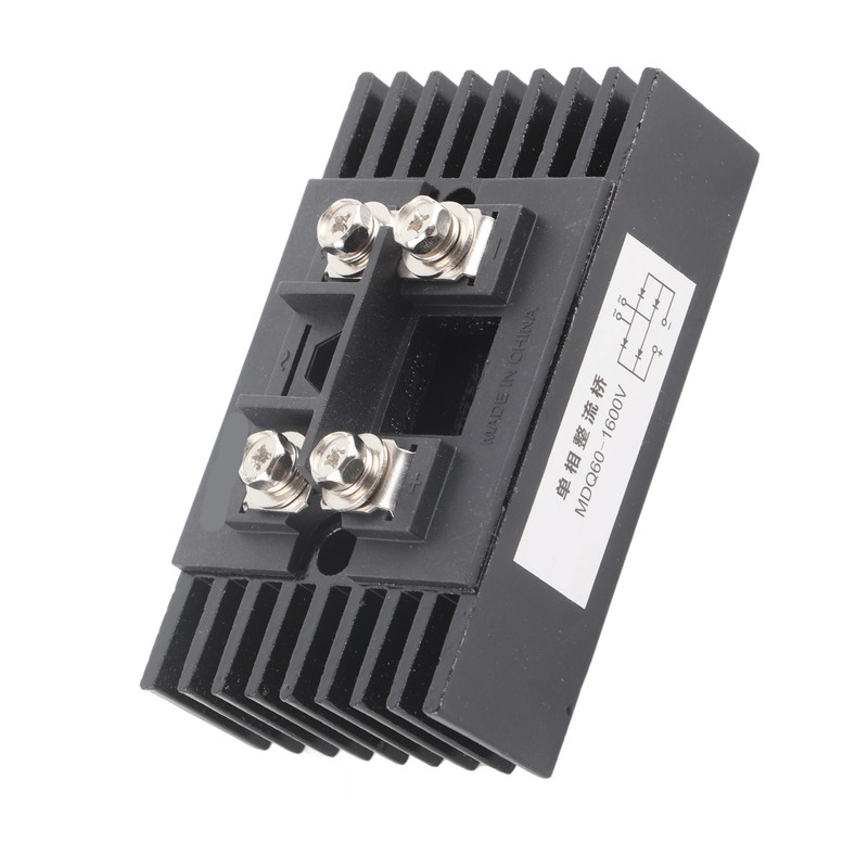 2 Pcs Bridge Rectifier MDQ60A 1600V Isolated Mounting Base Current