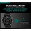 IJAHWRS Men's Watches Multi Function Sports Outdoor Waterproof Military Watch