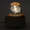 Solar System Pattern Crystal Ball Rotating Music Box USB Charging