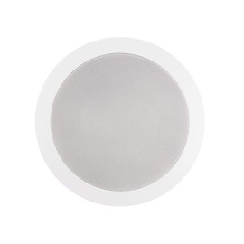 Monoprice 2-Way In-Ceiling Speakers - 6.5 Inch, Dual Input Stereo, Glass Composite Woofer (Pair) - Aria Series