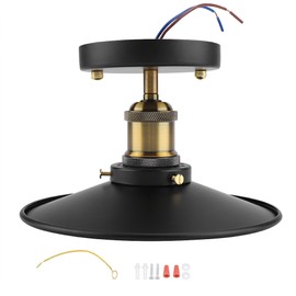E27 Vintage Ceiling Pendant Lamp Hanging Light Corridor Lighting Decoration Short