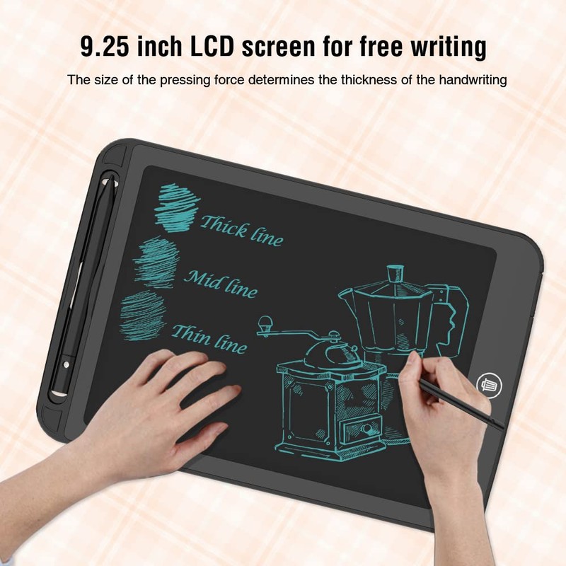 [2 Pack] TIQUS LCD Writing Tablet Pad 9.25 Inch Ewriter