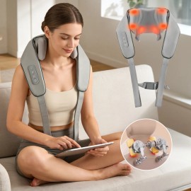 Masajeadores Electricos Para Cuello Hombros Espalda Portátil