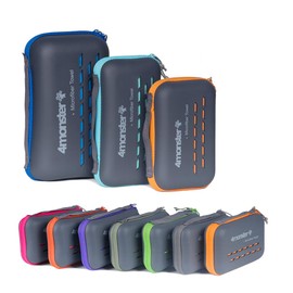 4Monster Toallas de camping súper absorbentes, toalla de viaje de microfibra de secado rápido, ultra suave, compacta, toalla de gimnasio para playa, senderismo, yoga, viajes, mochila deportiva
