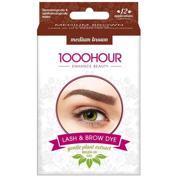 1000 Hour Lash & Brow Dye - Medium Brown