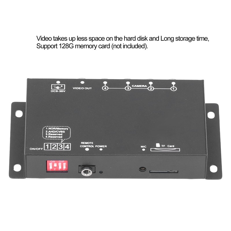 Mobile Digital Video Recorder 4 Channel Mini MDVR 1080P for