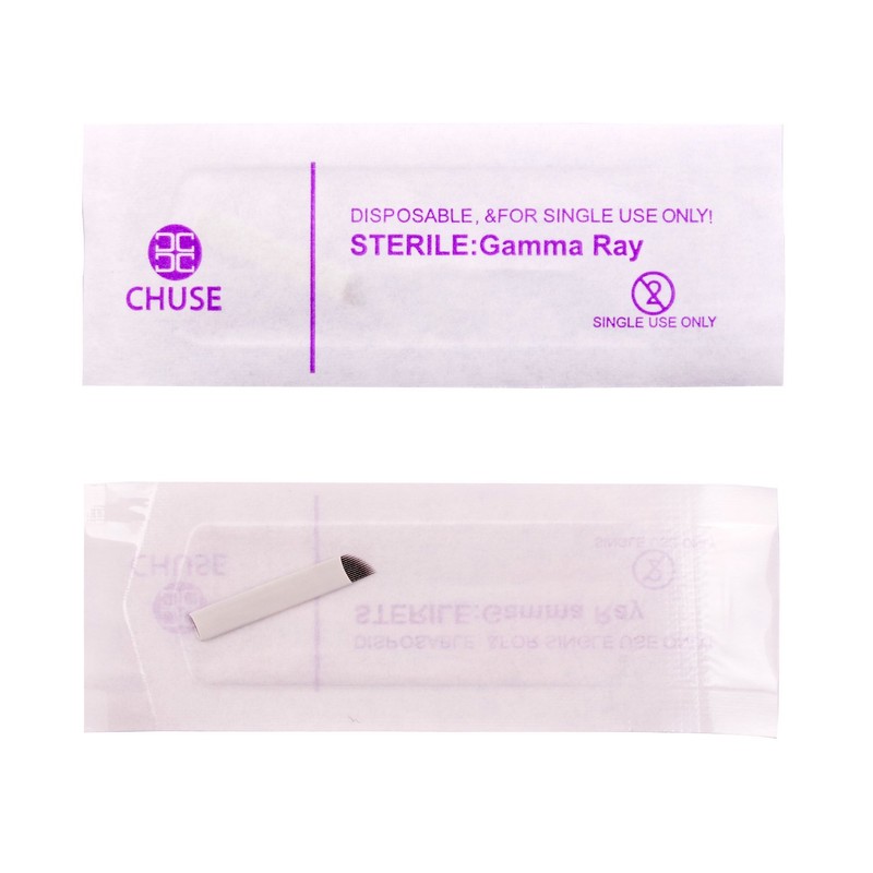 Chuse Tattooing Micro Eyebrow – Long-lasting Verfassungs Needles Manual Blades Chuse Beauty