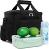 FlowFly Insulated Lunch Bag Adult Lunch Box Large Cooler Tote