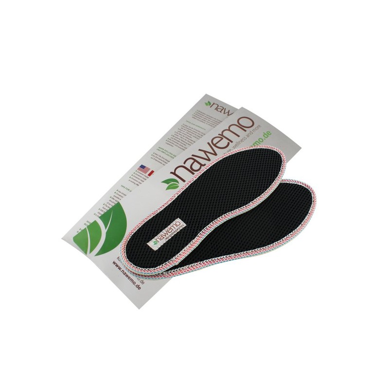 Nawemo Cinnamon Soles 3D, Black, 45
