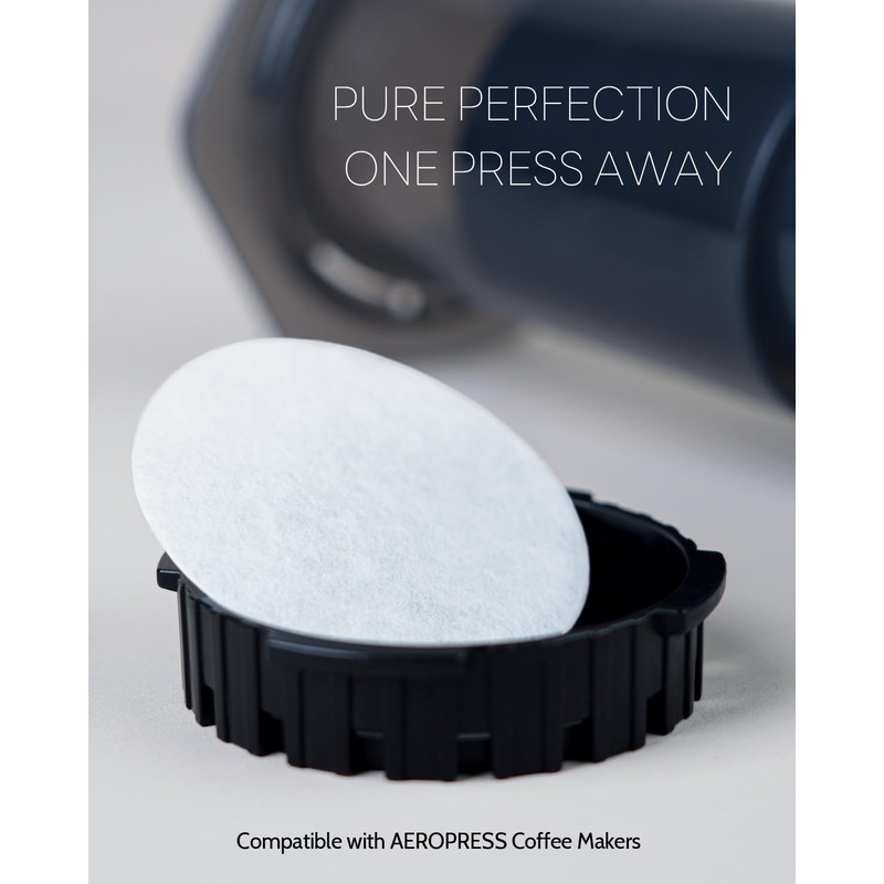 Bake Choice 500-Count Replacement Paper Filters - Round Disposable Coffee