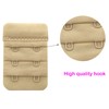 Tamlien Bra Extender 2 Hooks Soft and Comfortable Bra Strap