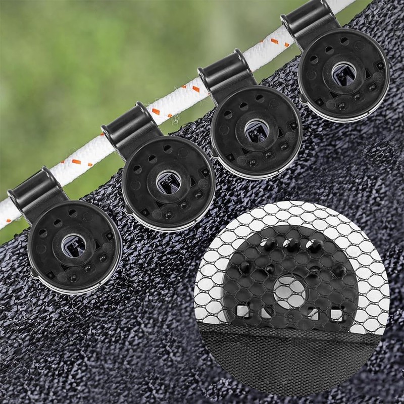 Shade Cloth Clips Greenhouse Shading Net Clip Windproof Awning Clamp