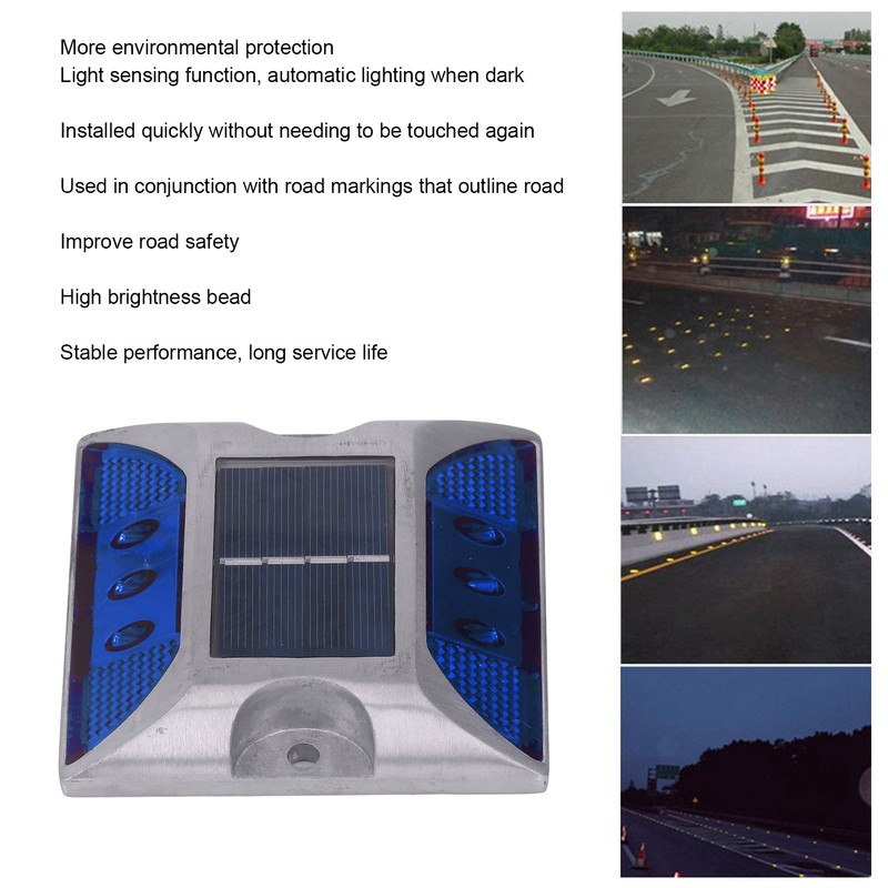 Solar Road Stud Light Cast Aluminium Alloy for Driveway Step
