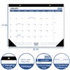 Lateefah Large Desk Calendar 2025-2026, 18 Month Calendar Jan 2025