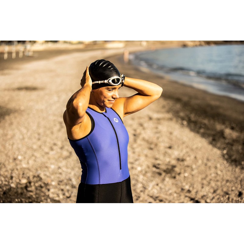 Rogelli Florida Triathlonanzug Unisex - Tri Anzug - Blau/Schwarz -