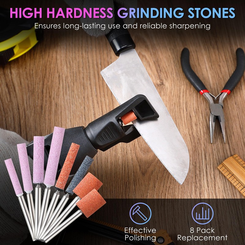 Dreyoo 13 Pieces Chainsaw Sharpening Kit Compatible with Dremel Chainsaw