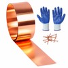 Copper Flashing 99.95% Pure - 16 Oz 24 Gauge 0.5mm