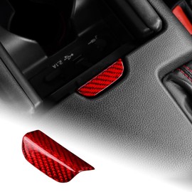 AIRSPEED Toyota GR86 ZN8 Subaru BRZ ZD8 2021-2024 Carbon Fiber Accessories Interior Parts Gear Tool Box Switch Sticker Gear Tool Box Switch Cover Garnish Stylish Custom Dress Up Subaru BRZ Toyota GR86
