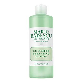 Mario Badescu Loción limpiadora de pepino para pieles mixtas y grasas | Tónico facial que refresca y aclara |Formulado con extracto de pepino| 1177 ml