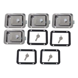 generic 4pcs Paddle Cierre Pestillo Camión Rv Caja De Herramientas