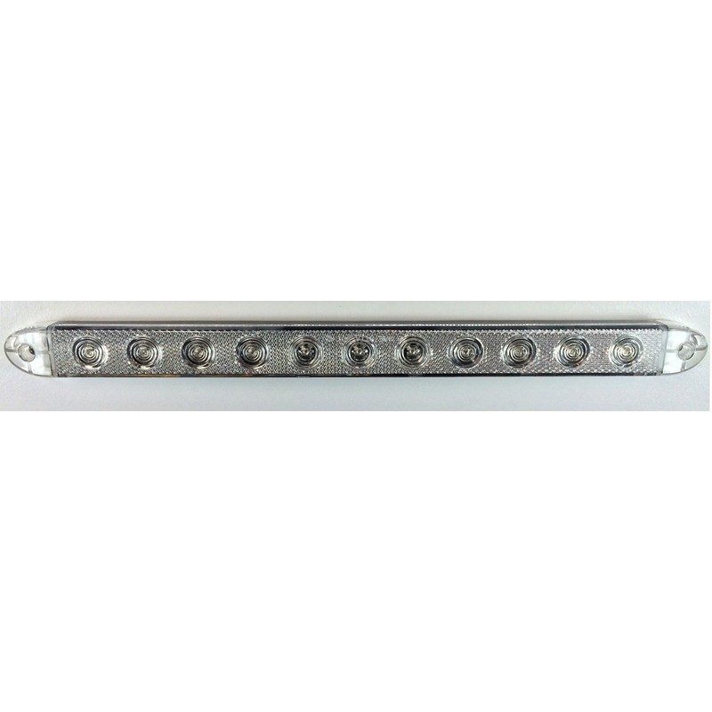 LONG HAUL 16" Clear Red LED | Slim Low Profile