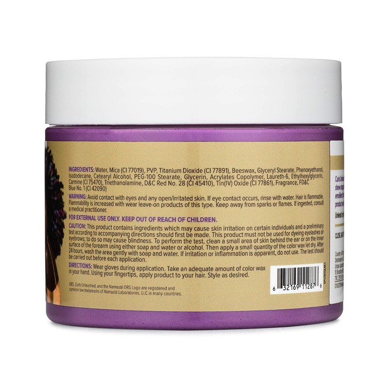ORS Color Blast Temporary Hair Makeup Wax (Purple) 6 oz