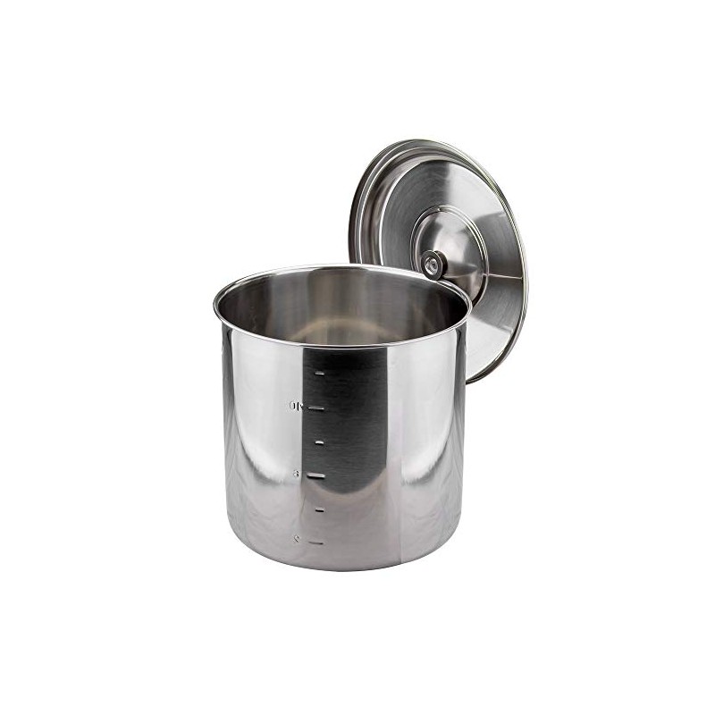 大屋 Metal Clover Deep Kitchen Pot 18 – 8/12 cm Scale with