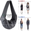 JESPET Comfy Pet Sling for Small Dog Cat with Adjustable