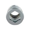 Composite sleeve with hexagon socket and wide collar made of