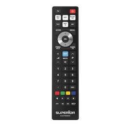 Superior Electronics Sky SUPTRB027 Replacement Universal Remote Control for Decoders Q HD Ready to Use Black