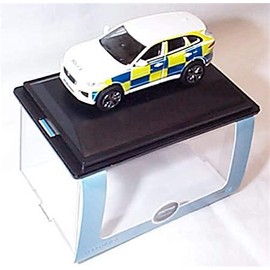 oxford jaguar F pace police vehicle 1:76 railway scale diecast model