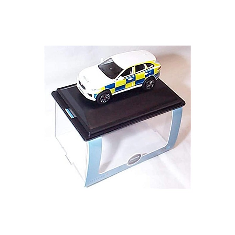 oxford jaguar F pace police vehicle 1:76 railway scale diecast