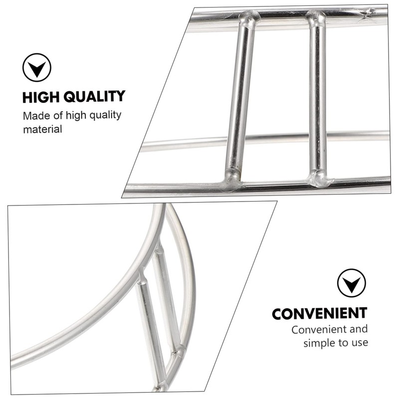 MAGICLULU 1Pc Bold Solid Pot Rack Stainless Steel Holder for